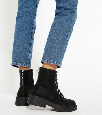 boots with zip up back