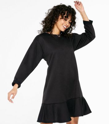 frill hem dress