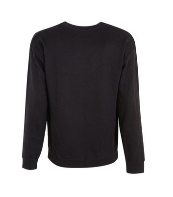 new look black sweatshirt