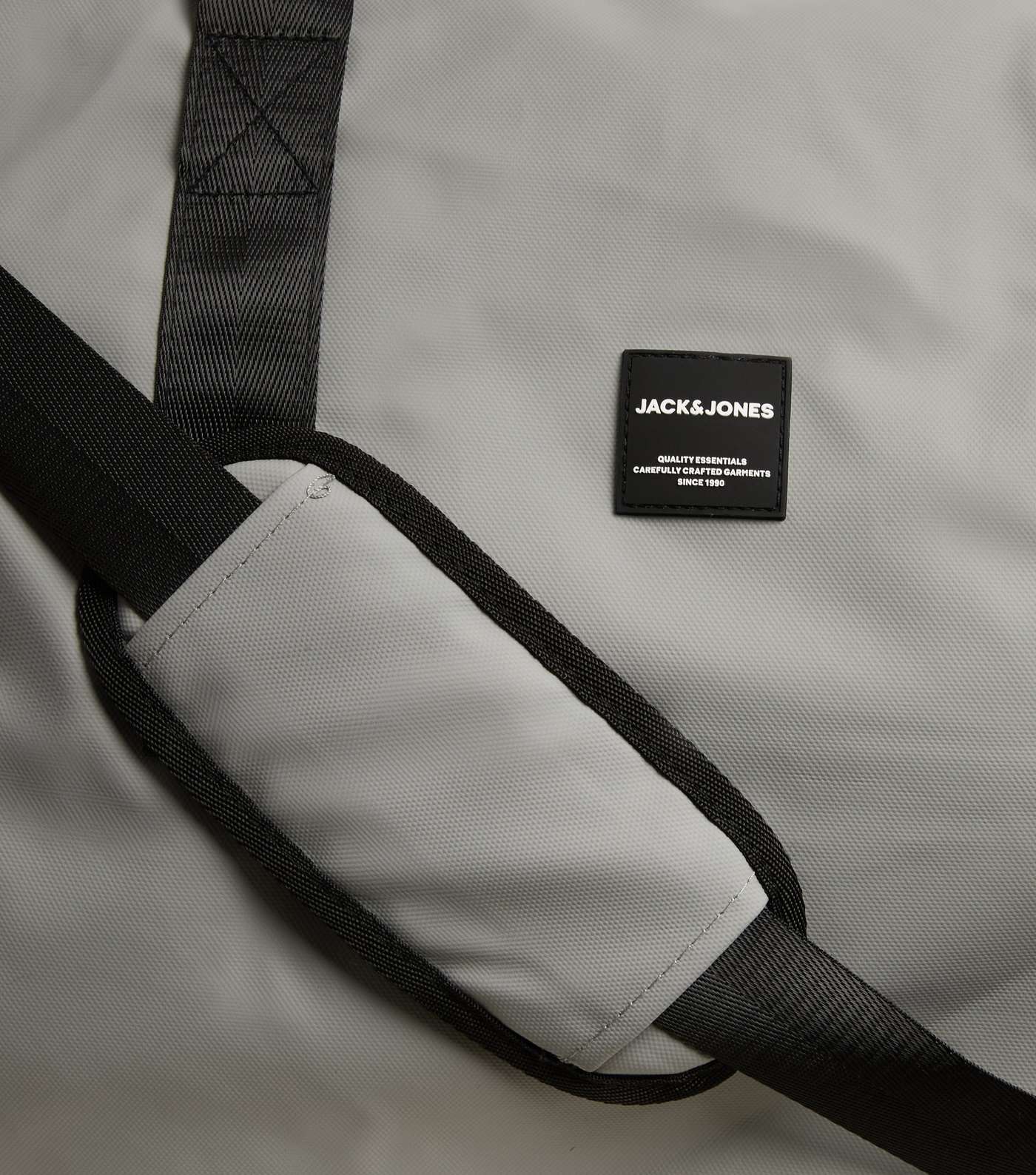 Jack & Jones Grey Duffle Bag Image 3