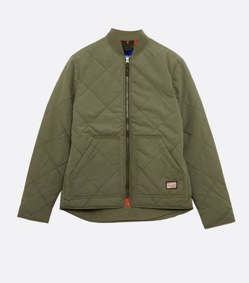 jack and jones quilted bomber jacket