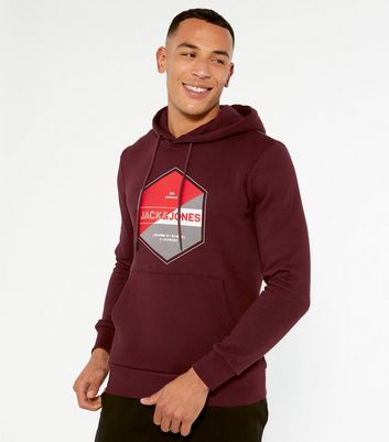 dark red north face hoodie