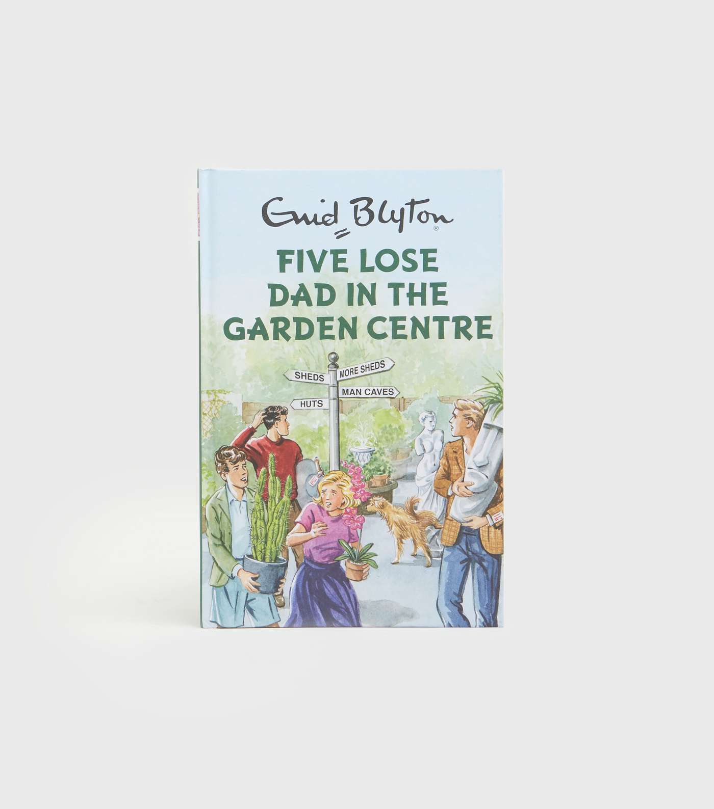 Multicoloured Five Lose Dad In The Garden Centre Book