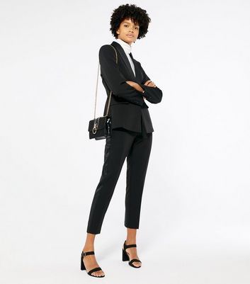 Designer Black Tuxedo Trouser with Intricate Sequins work on Polynosic   sasyafashion