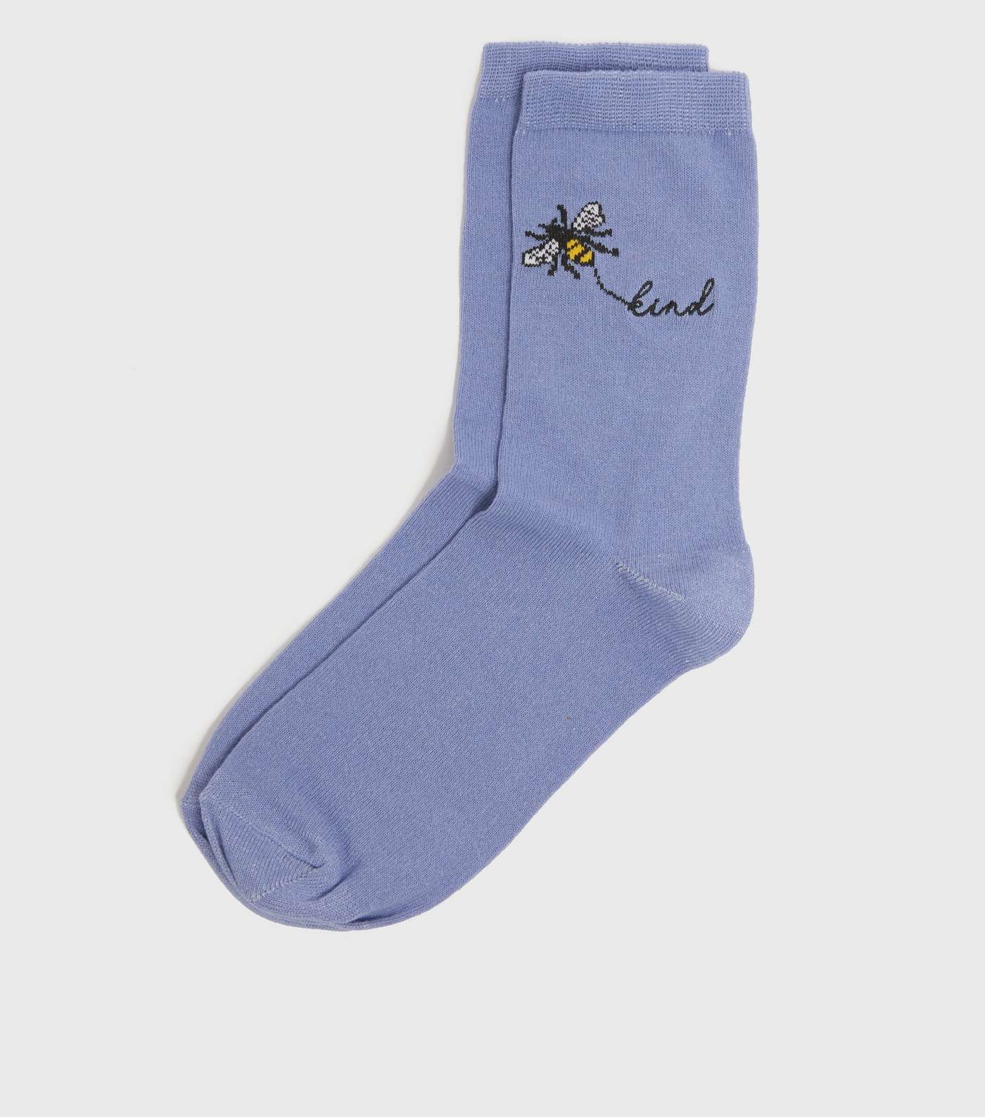 Blue Bee Kind Socks