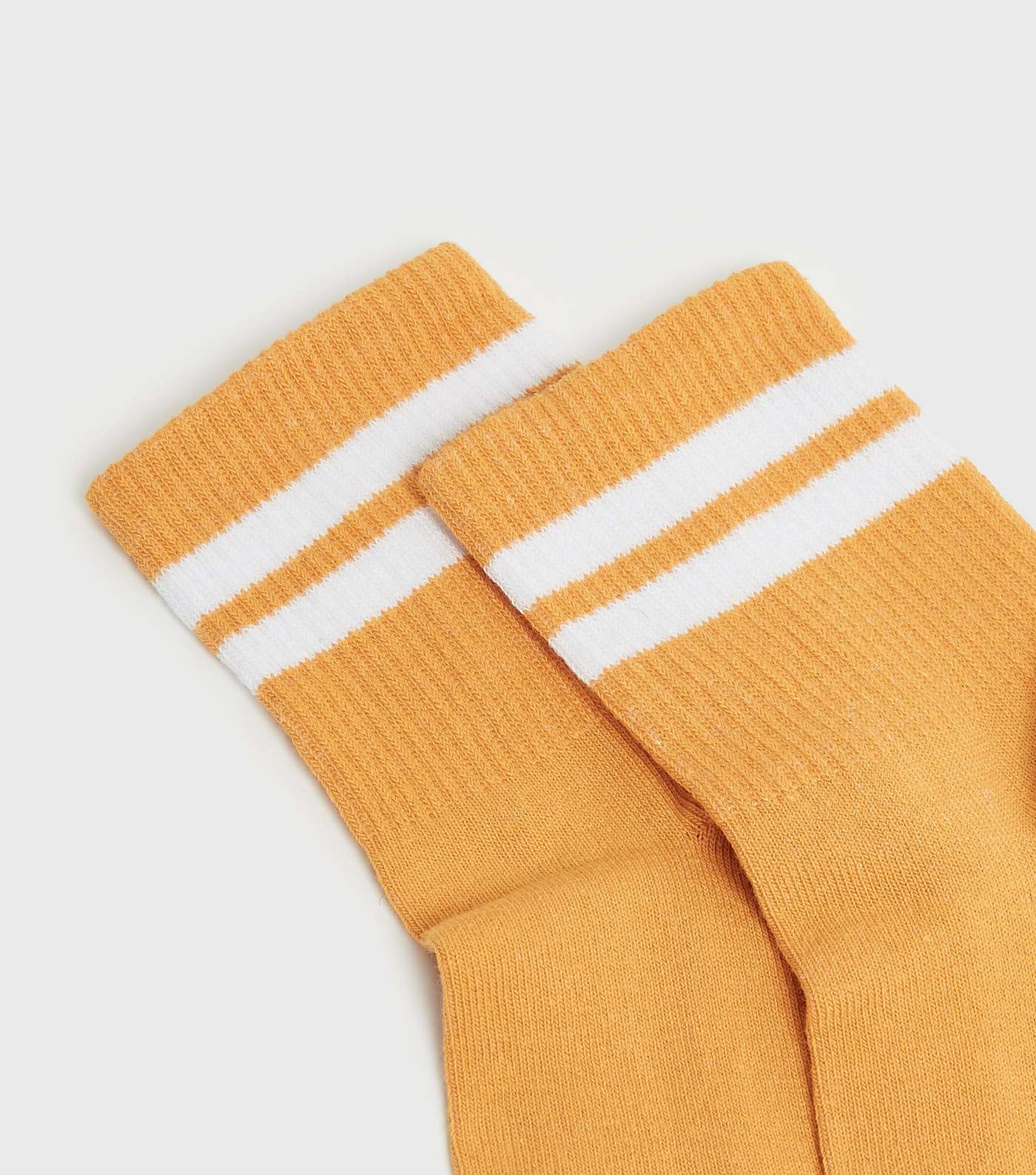 Yellow Sports Stripe Socks Image 2