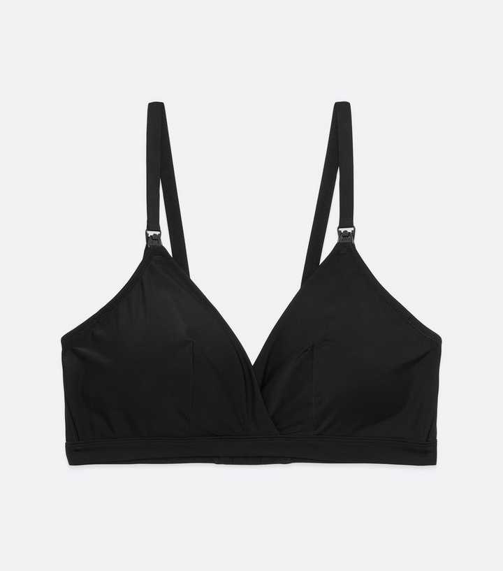 Maternity Black Triangle Nursing Bra 