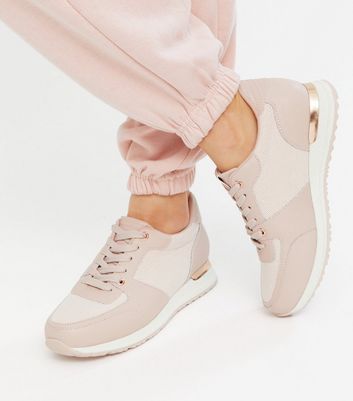 pink trainers new look