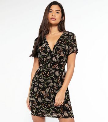 new look paisley dress