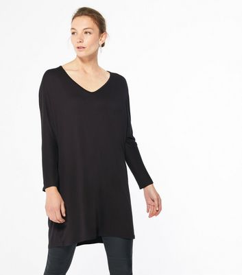 jersey batwing dress