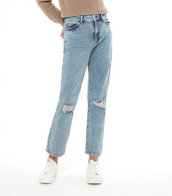 blue ankle length jeans