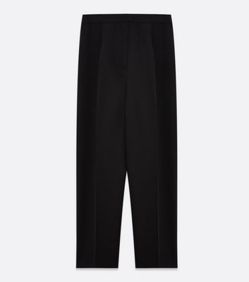 Petite Black Slim Leg Trousers | New Look