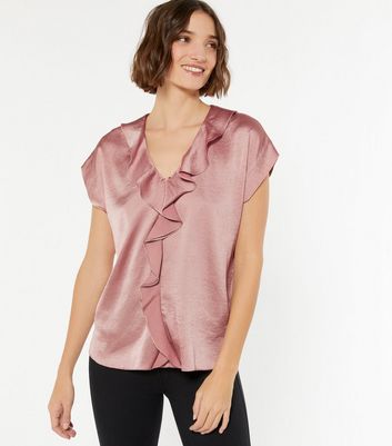 new look satin blouse