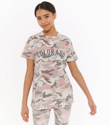 ladies pink camo clothing