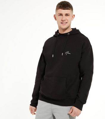 New look mens deals black hoodie