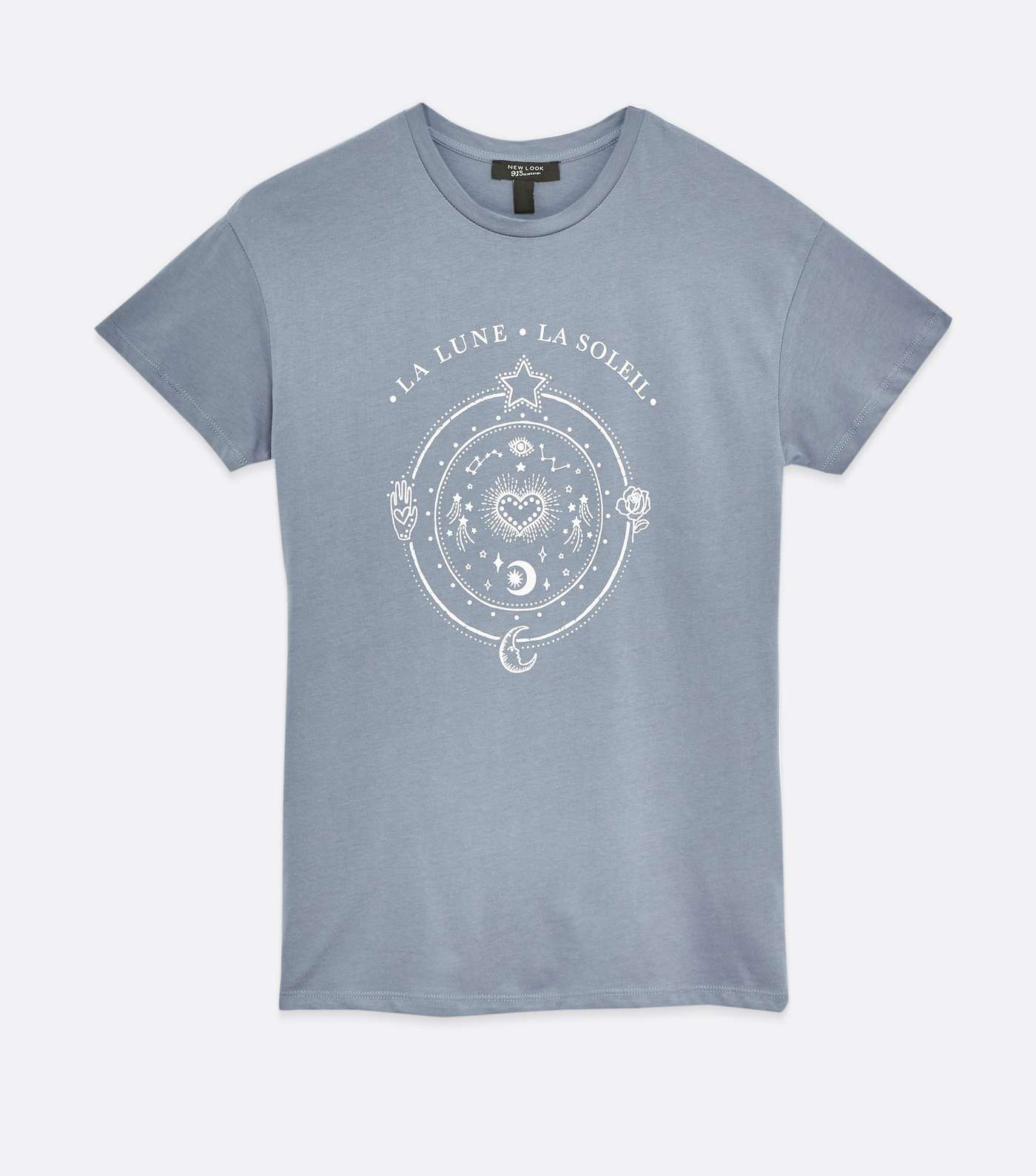 Girls Blue Mystic Logo T-Shirt
