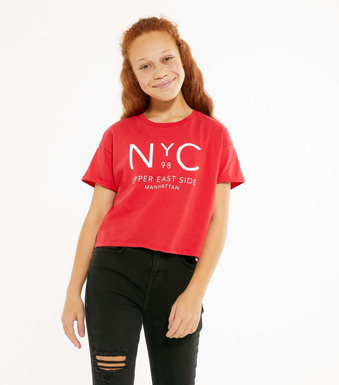 Girls Red NYC Upper East Side Logo T-Shirt