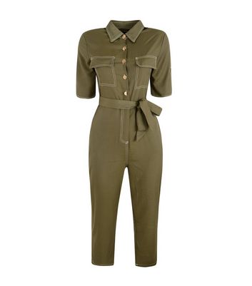 khaki utility suit