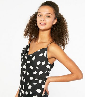 new look cowl midi dress