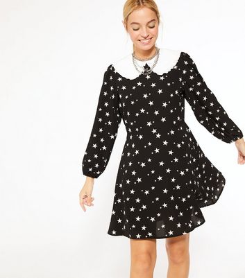 New look peter deals pan collar dress