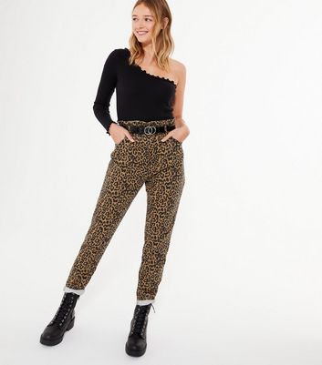 leopard print jeans new look