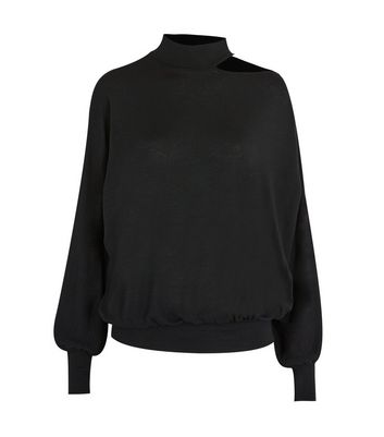 cut out shoulder jumper
