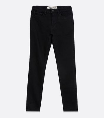 shop for Men's Black Dark Wash Skinny Stretch Jeans New Look at Shopo