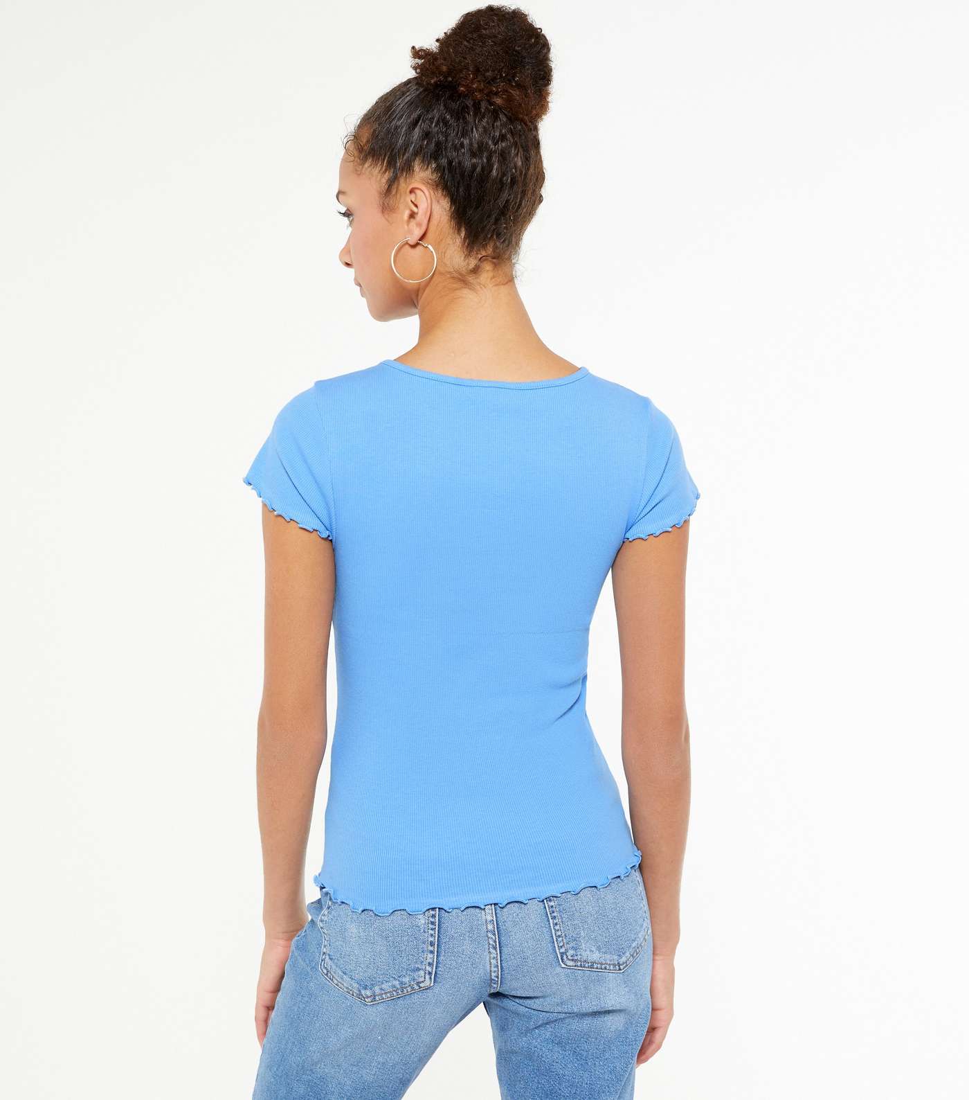Blue Frill T-Shirt  Image 3