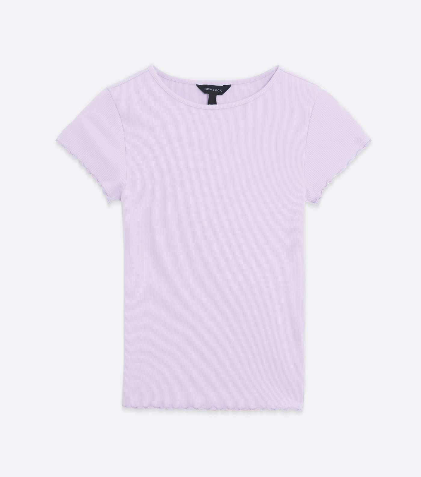 Lilac Frill T-Shirt  Image 5