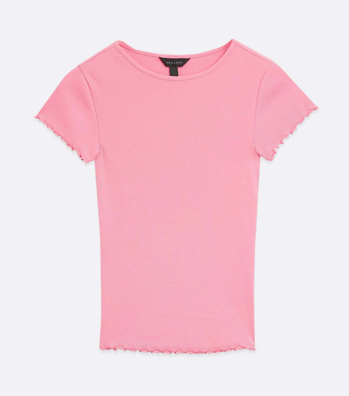 Mid Pink Frill T-Shirt  Image 5