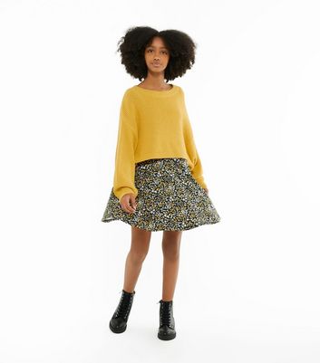 Mustard jumper girls best sale