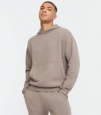 Light Brown Washed Jersey Pocket Front 