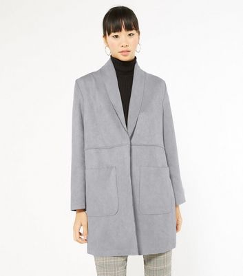 gray duster jacket
