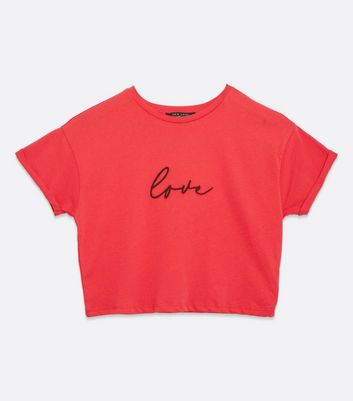 Red tshirt girls Clearance