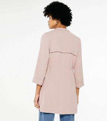 Blush pink waterfall jacket best sale