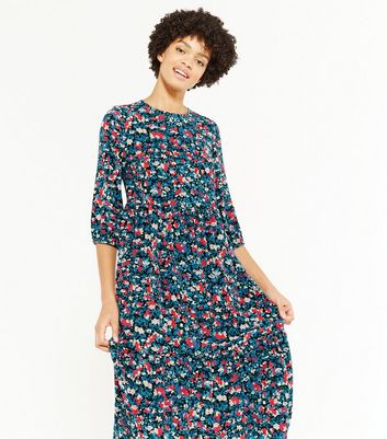 new look midi smock dress