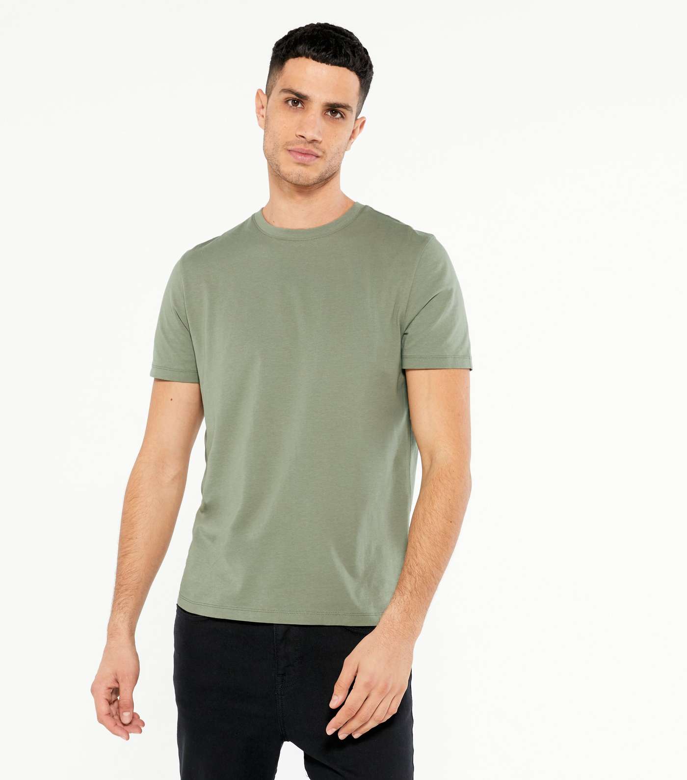 Olive Regular Fit Crew T-Shirt