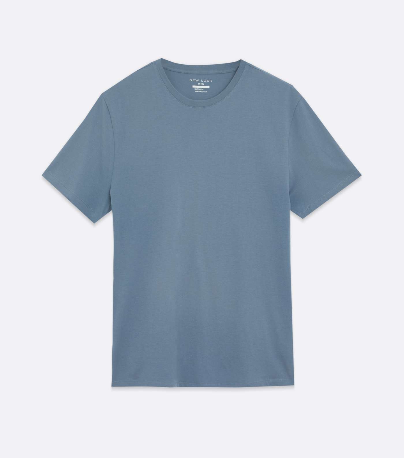 Bright Blue Regular Fit Crew T-Shirt Image 5