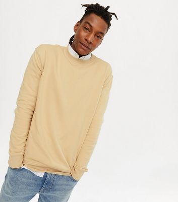 Stone Jersey Crew Neck Sweatshirt | New 