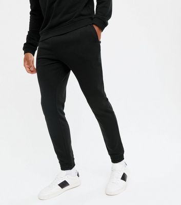 Mens super clearance skinny black joggers