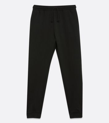 New look discount black jogging bottoms