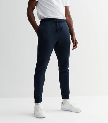 Navy best sale joggers mens