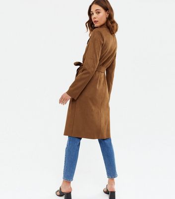 Tan coat new outlet look