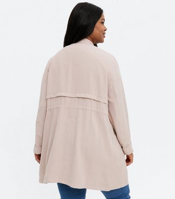 pale pink waterfall jacket