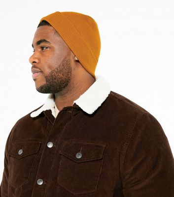 Orange Plain Beanie Hat | New Look