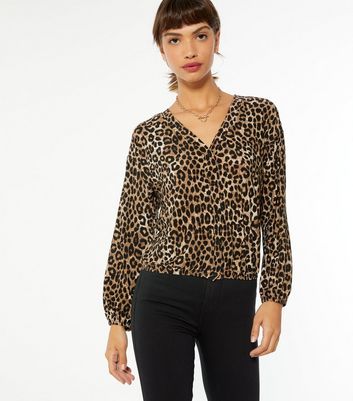 Leopard print clearance cardigan new look