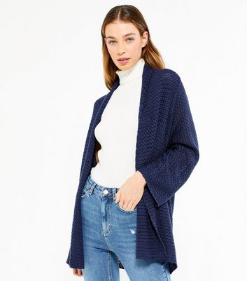 navy kimono cardigan