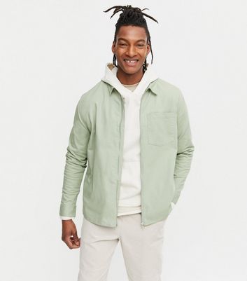 Mens on sale green shacket