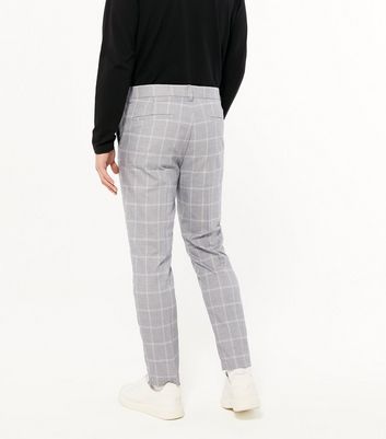 skinny checkered pants