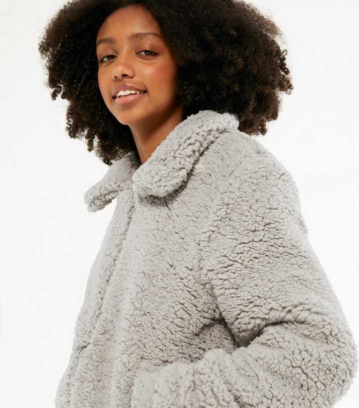 Girls Sherpa Coat 